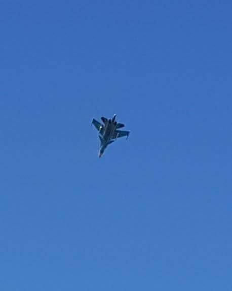 Su-34 mang sát thủ diệt hạm quần thảo gần tàu Mỹ